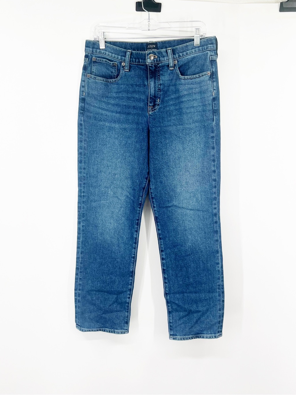 J. Crew Factory Essential Straight Jeans All-Day Stretch